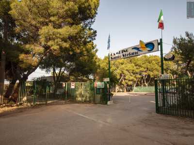 ...fino ad arrivare all�ingresso del camping Santo Stefano